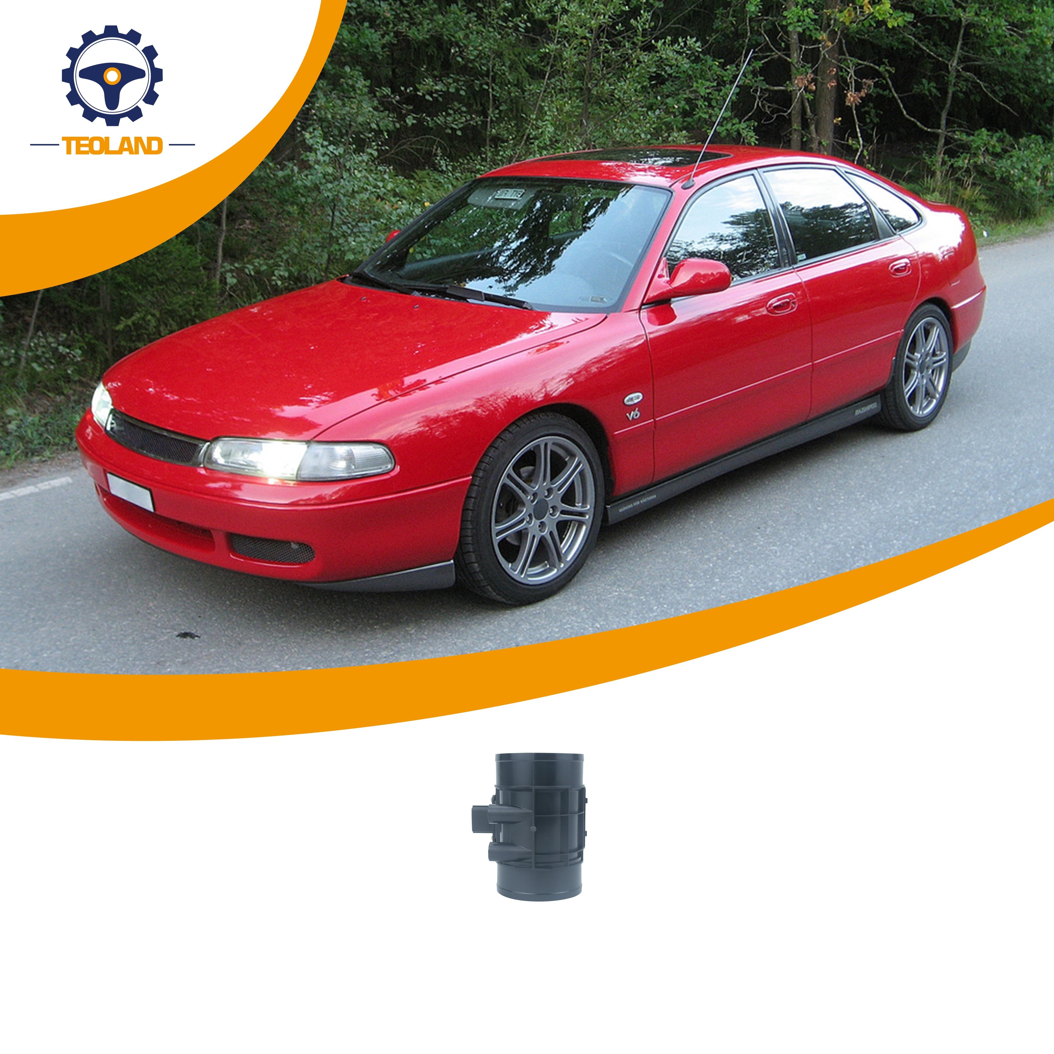 B57713215 Factory Price Auto Electrical Systems Air Flow Sensor for Mazda MX-6 1997-1995 Electronic sensor B577-13-215