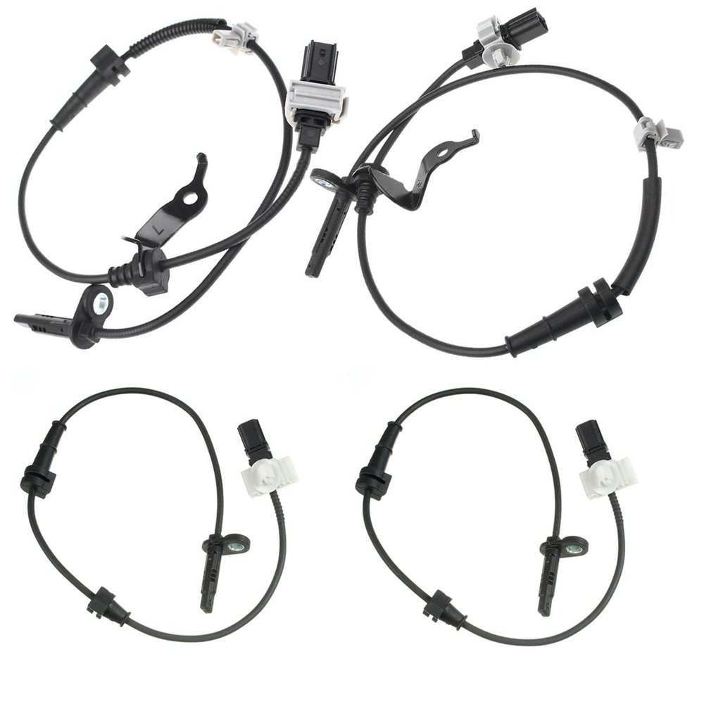 Auto Sensor Front + Rear ABS Wheel Speed Sensors for 2013 2014 2015 2016 2017 Honda Accord
