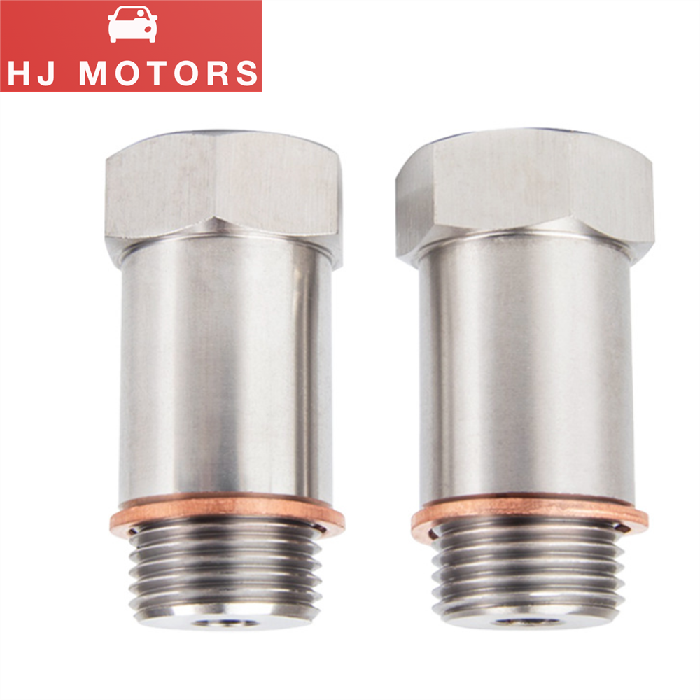 Stainless Steel M18*1.5 Length 45MM Sensor Fitting O2 Oxygen Sensor Bung