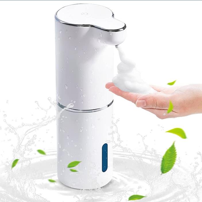 Automatic Liquid Soap Dispenser Touchless Sensor USB Charging Smart Foam Machine Infrared Sensor Soap Dispenser Kitchen Modern
