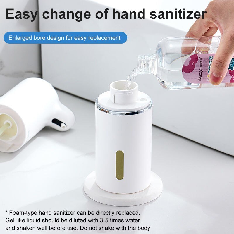 Automatic Liquid Soap Dispenser Touchless Sensor USB Charging Smart Foam Machine Infrared Sensor Soap Dispenser Kitchen Modern