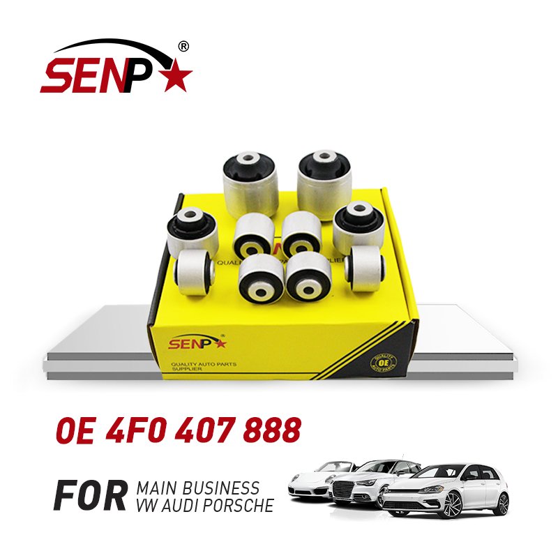Senpei Auto Parts Wholesale High Quality New Control Arm suspension Bushing Kit/Ten for Audi A6 L/C6 OEM 4F0 407 888