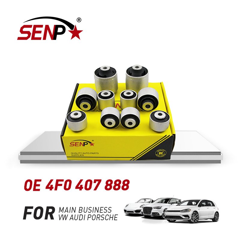 Senpei Auto Parts Wholesale High Quality New Control Arm suspension Bushing Kit/Ten for Audi A6 L/C6 OEM 4F0 407 888