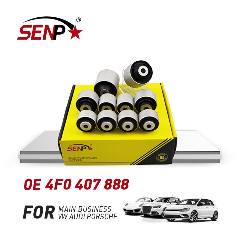 Senpei Auto Parts Wholesale High Quality New Control Arm suspension Bushing Kit/Ten for Audi A6 L/C6 OEM 4F0 407 888