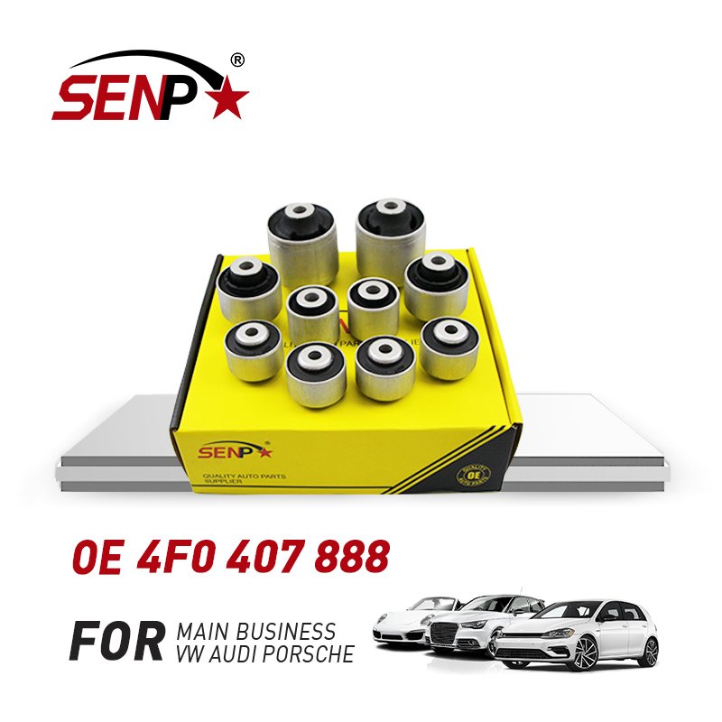 Senpei Auto Parts Wholesale High Quality New Control Arm suspension Bushing Kit/Ten for Audi A6 L/C6 OEM 4F0 407 888