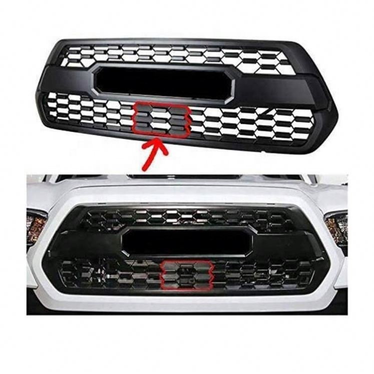 2016+ Hot Sale 4x4 auto tuning accessories grill Sensor Cover for TOYOTA Tacoma TRD grill Sensor Cover