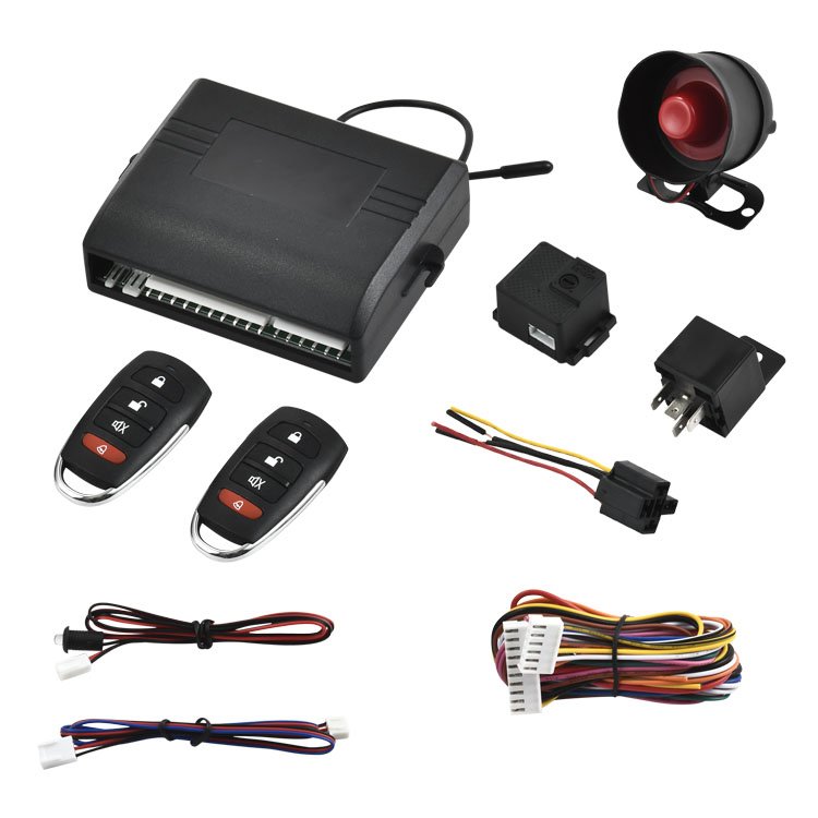 Factory Price Car Alarm Security System With Anti-Hijacking Shock Sensor
