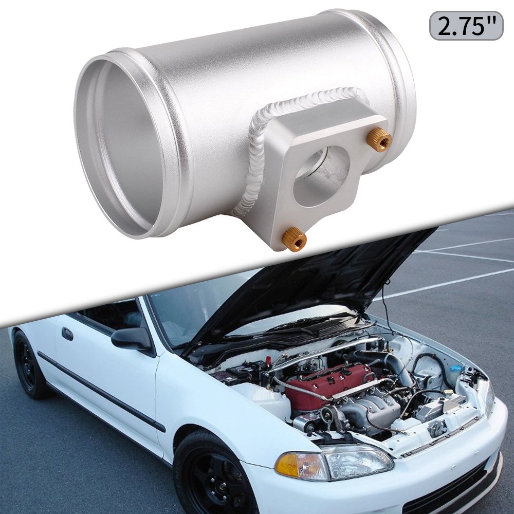 2.5/2.75/3 inch Car Air Flow Maf Sensor Adapter Intake Meter Mount Base Fit for Mazda Subaru Honda
