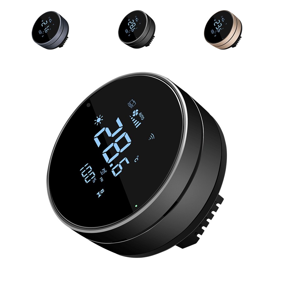24v air conditioner hvac digital control tuya modbus room heating smart wifi thermostat temperature controller for home