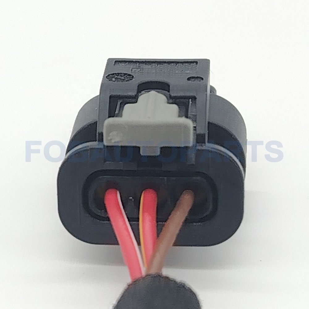 CT3-0037M connector wire 3pin female For VW Radar for VW AUDl VEHICLES 4F0973703 1-1718644-1