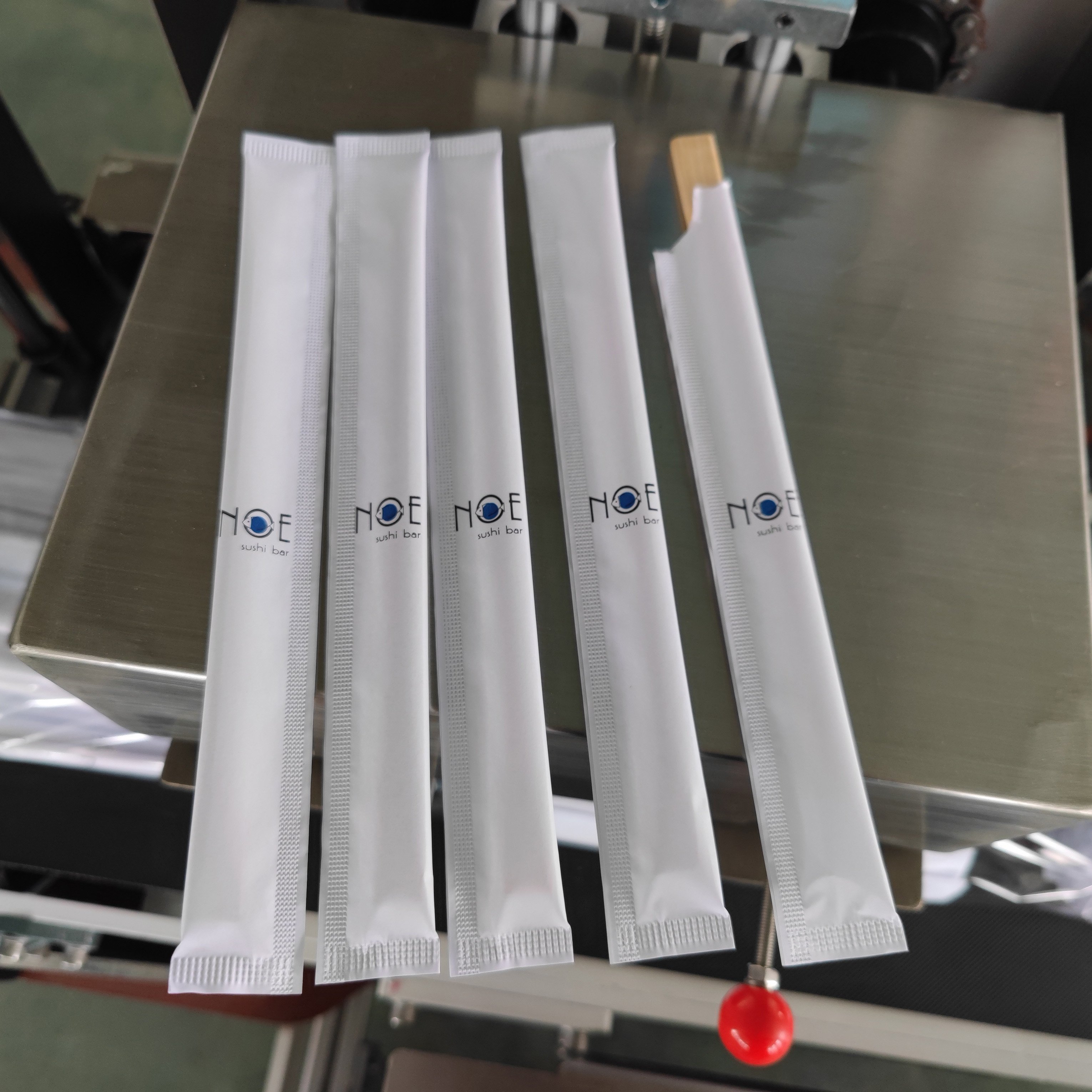 Auto Sensor Chopsticks Packing Machine Paper Packaging Chopsticks Machine