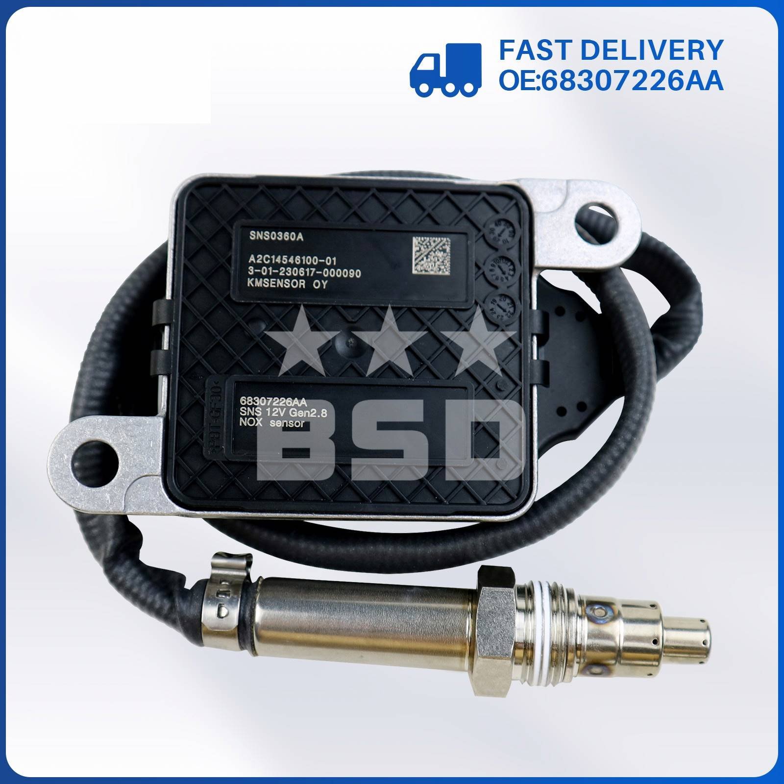 Good Quality Auto Spare Parts Nitrogen Oxygen Sensor 68307226AA NOx Sensor For Dodge Ram 2500 3500