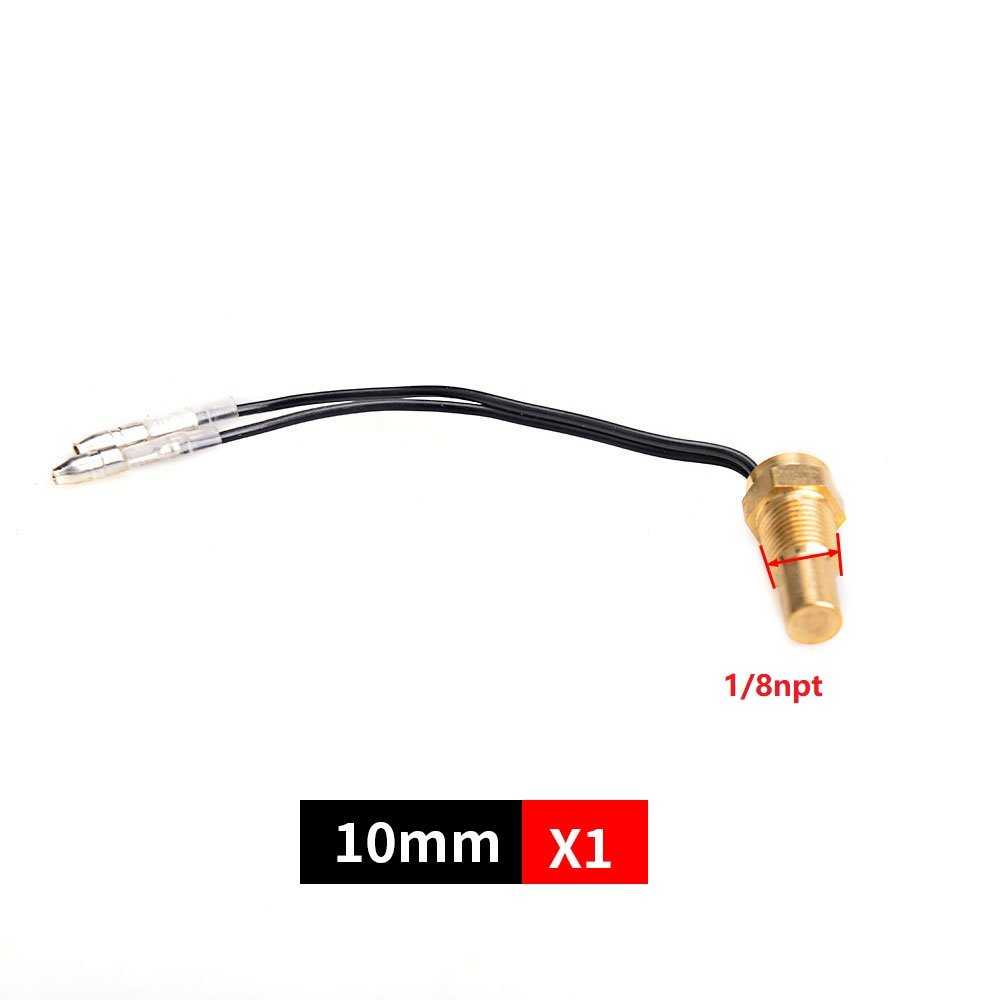 12V/24V Water Temperature Sensor Temp Sender 50K Head Plug 10MM 14MM 16MM For Auto Truck Gauge Electric Meter NPT 3/8 1/8