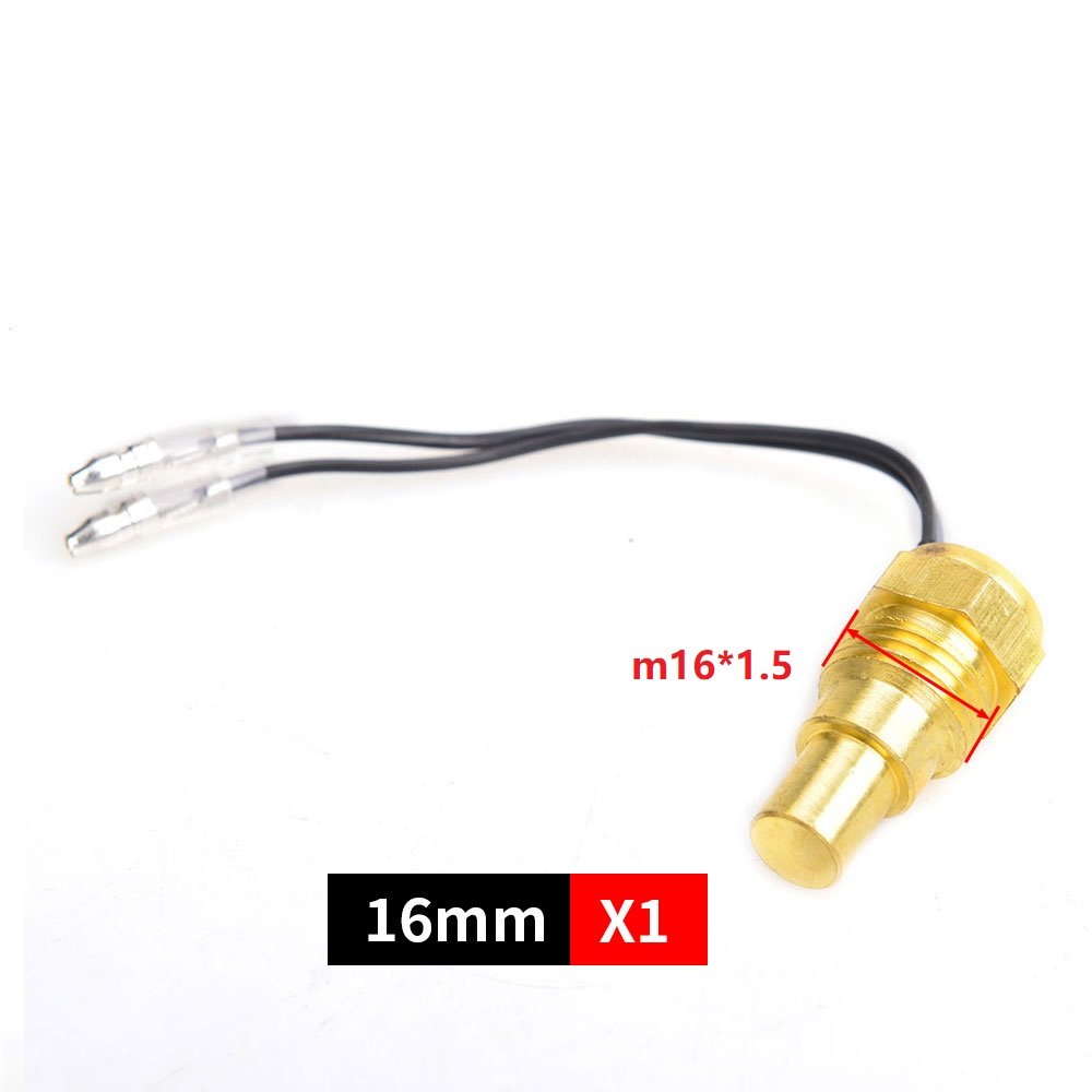 12V/24V Water Temperature Sensor Temp Sender 50K Head Plug 10MM 14MM 16MM For Auto Truck Gauge Electric Meter NPT 3/8 1/8