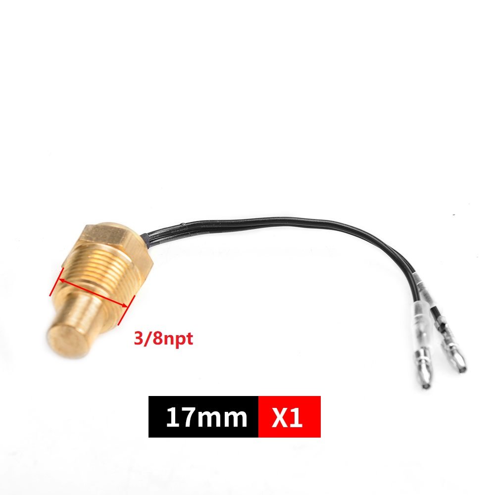 12V/24V Water Temperature Sensor Temp Sender 50K Head Plug 10MM 14MM 16MM For Auto Truck Gauge Electric Meter NPT 3/8 1/8