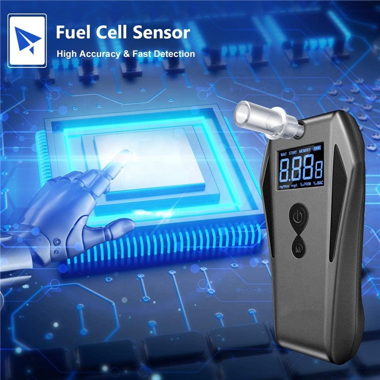 Professional OEM ODM High Precision Alcohol Tester Fuel Cell Sensor Alcohol Breathalyzer