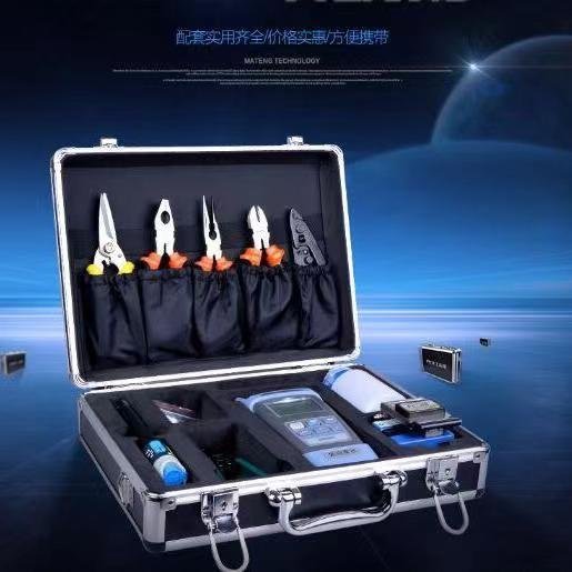 FTTH Component Fiber Optic Tool kits with FC-6S Stripper Fiber Optical Power Meter FTTH Tool Kits fiber tool box