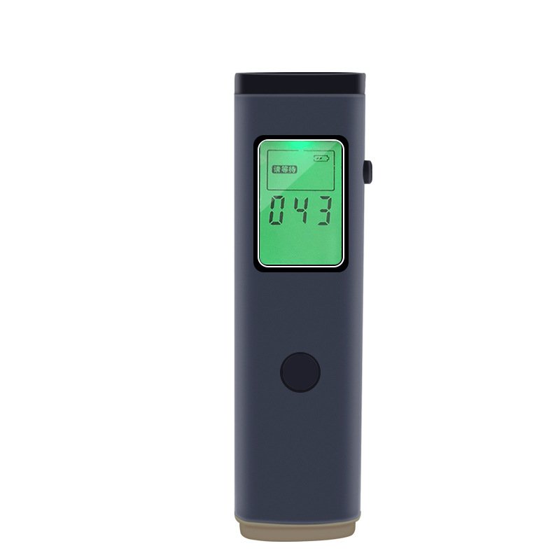 Newly AT-009 Electrochemical Alcohol Tester Blow-on type digital voice detector after drinking