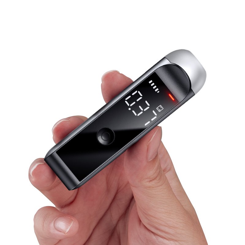 An Buy Breathalyzer alcoholmeter new design breath Alcotester alcohol tester for home/personal use/gift Mr black1000
