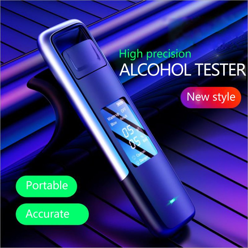 Charging alcohol measuring instrument blowing detector traffic alcohol tester portable high-precision Alcohol tester