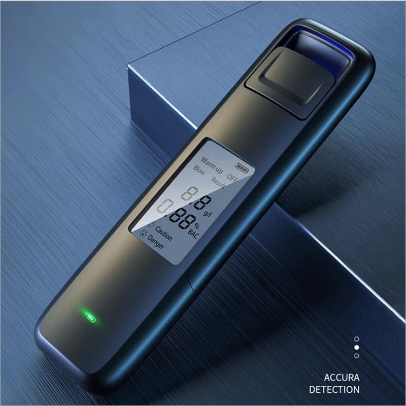 Charging alcohol measuring instrument blowing detector traffic alcohol tester portable high-precision Alcohol tester