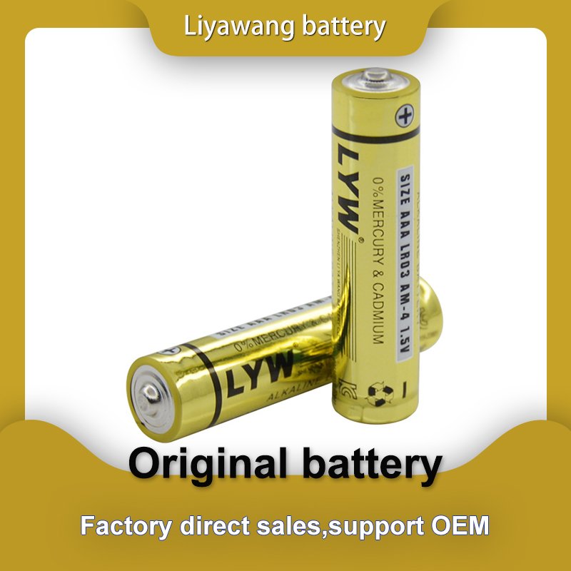 High Capacity Non Rechargeable 1.5V LR 03 AAA LR6 AA Alkaline Battery