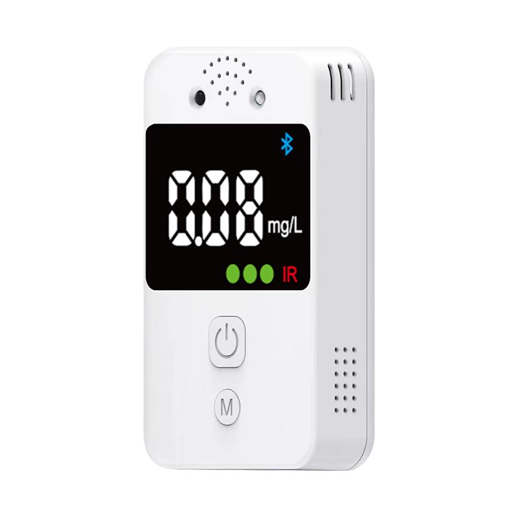 Amazon hot Contactless Portable Infrared Function Digital Breath Breathalyzer-alcohol Tester used for home/hospitals/clinics