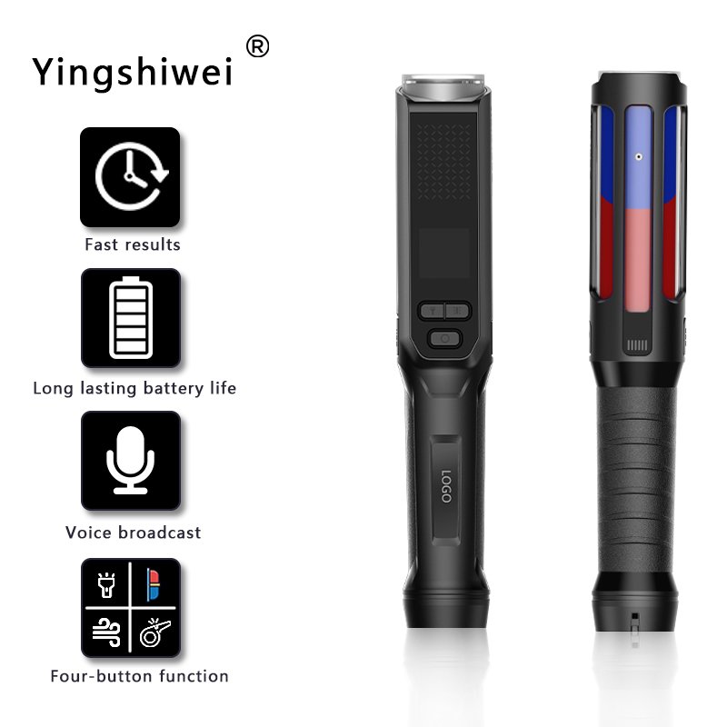 Customizable product logo color language high-precision digital measurement rechargeable handheld alcohol tester