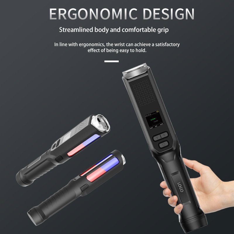 Customizable product logo color language high-precision digital measurement rechargeable handheld alcohol tester