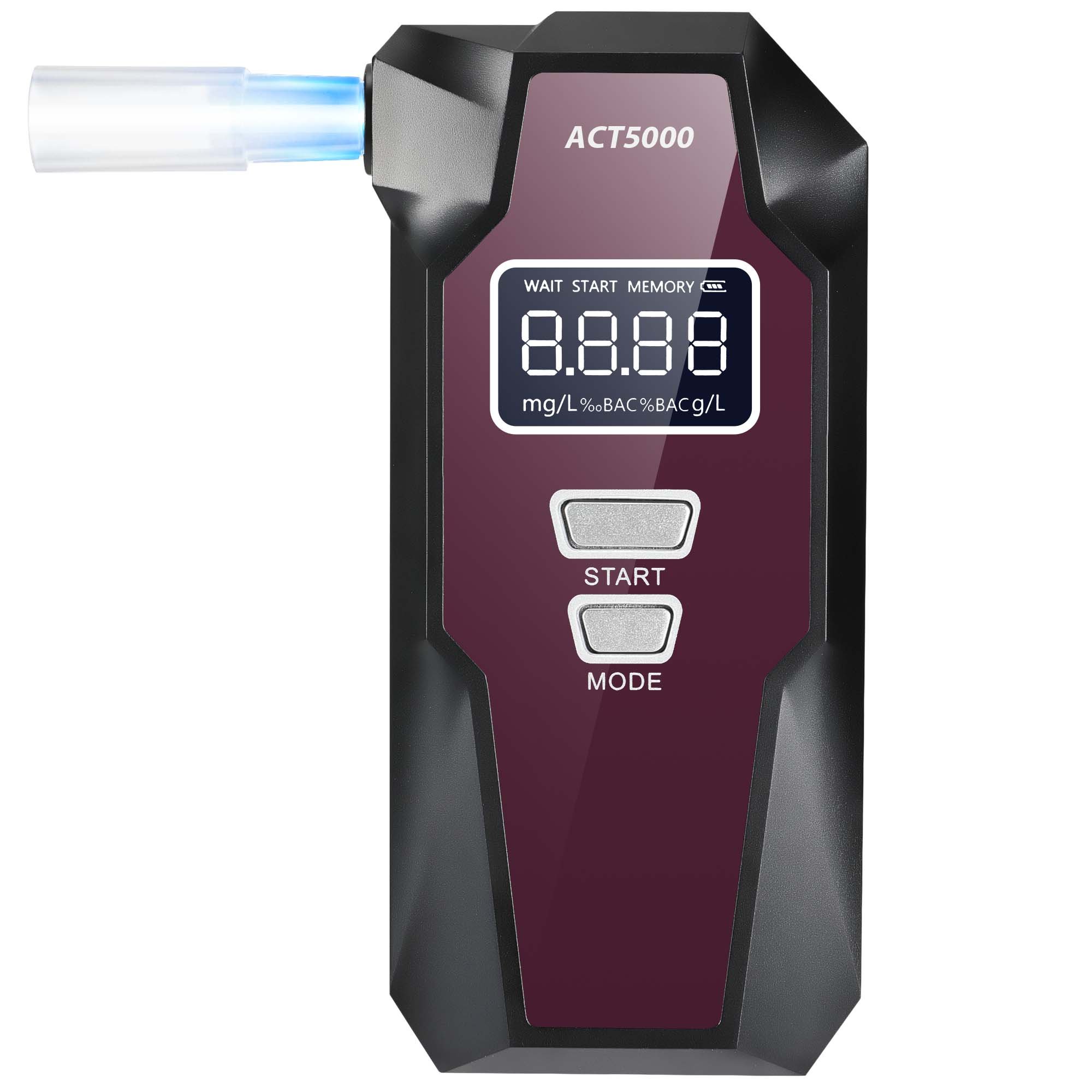 New good sale accurate fuel cell breath factory alcohol tester alcohol breath analyser