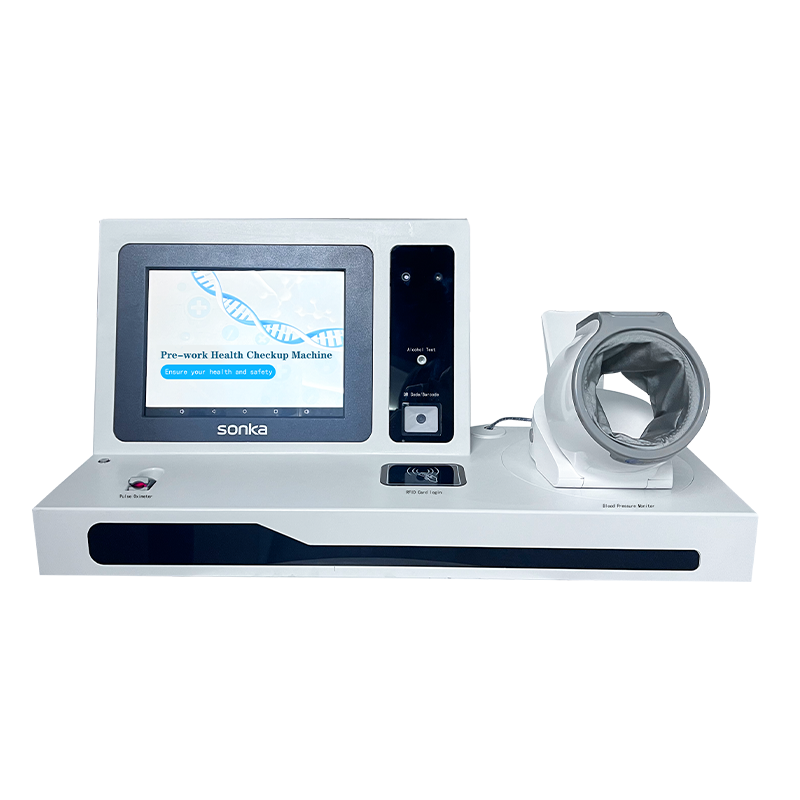 New trend pre work health checkup kiosk alcohol testing professional medical equipment with alcohol testers