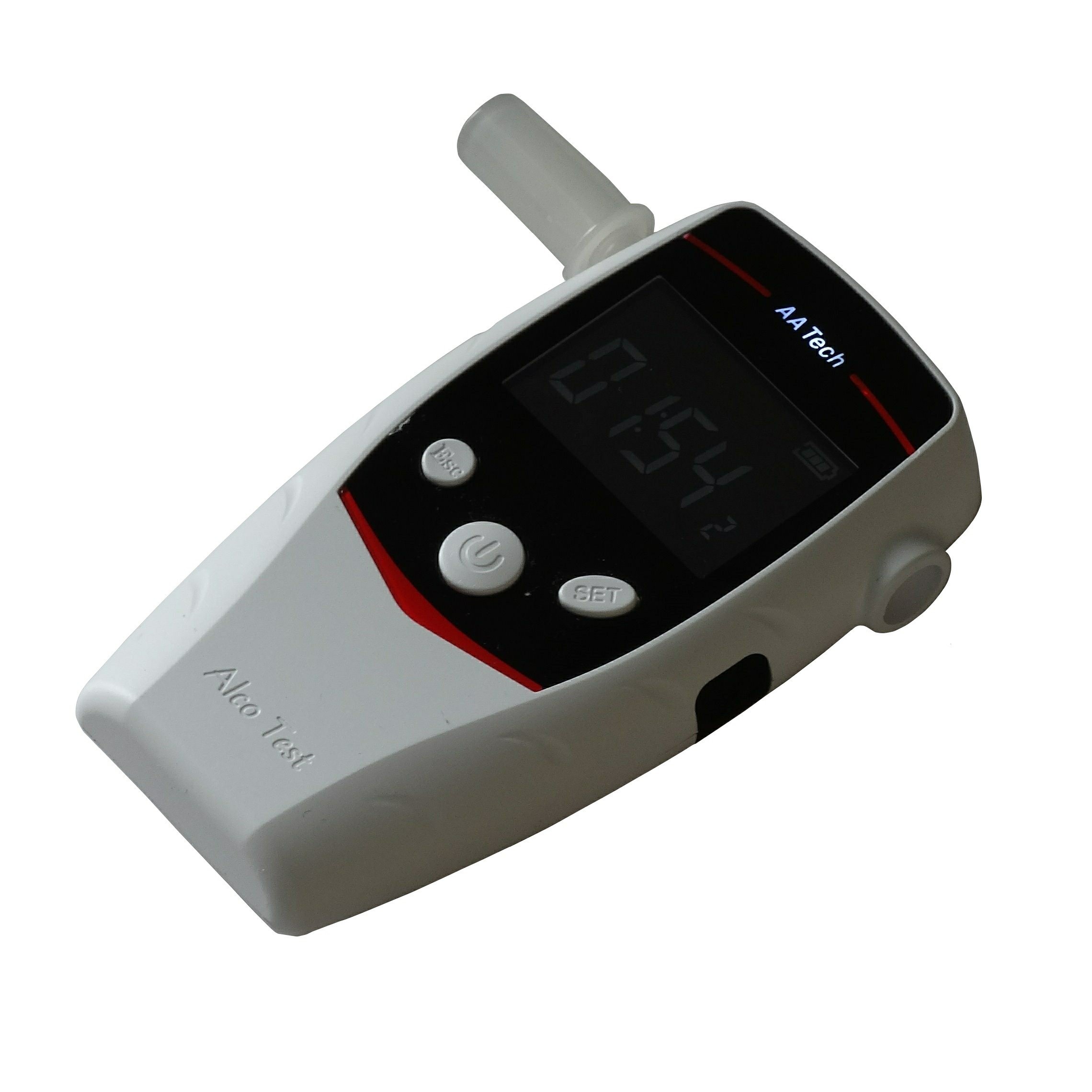 Patented alcohol tester with detachable rescue hammer and rechargeable battery breathalyzer year 2021
