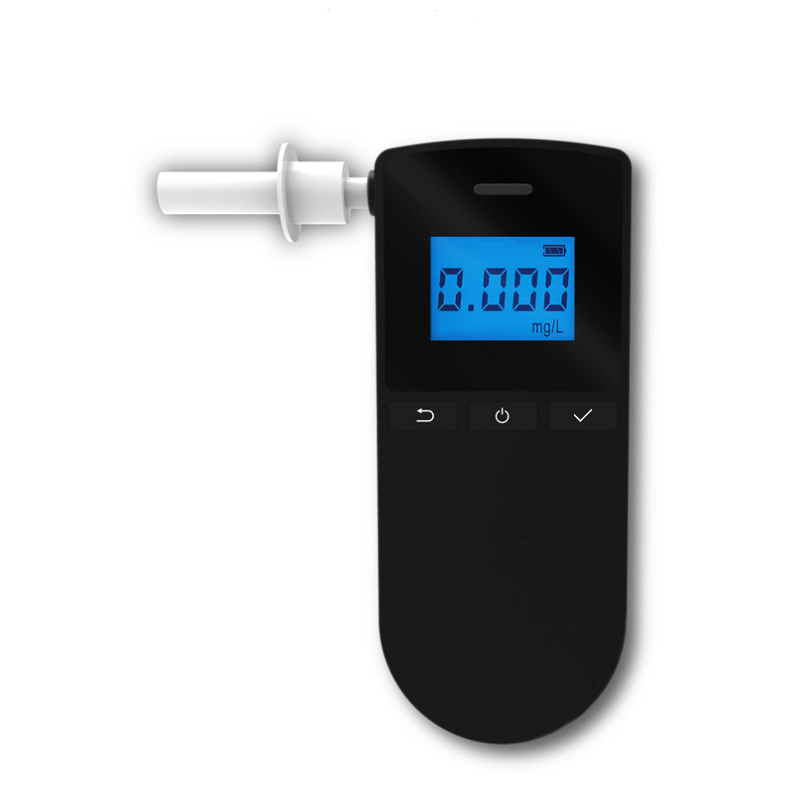 Driver Alcohol Tester Portable Digital LCD Breath Alcohol Checker Tester