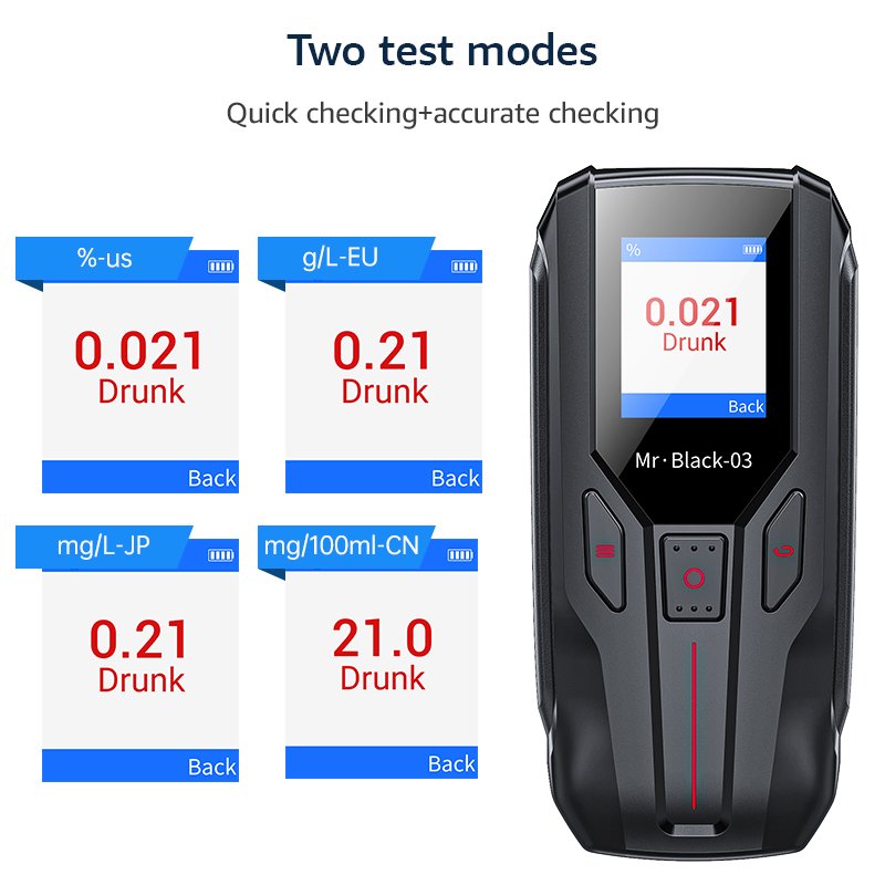 With ISO certificate alcohol testers Buy breathalyzer alcohol breathalyzer support OEM/ODM color/logo/package