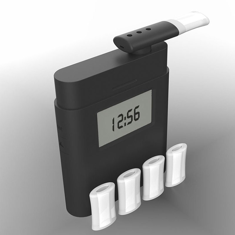 C34 Breathalyzer Alcohol Tester Black Alcohol detector