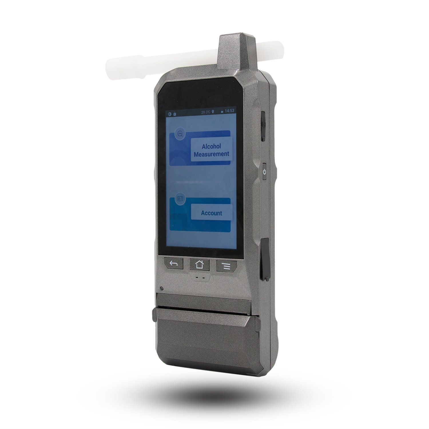 Customizable Breath test can install SIM card to view data in real time electrochemical high-quality sensor alcohol tester