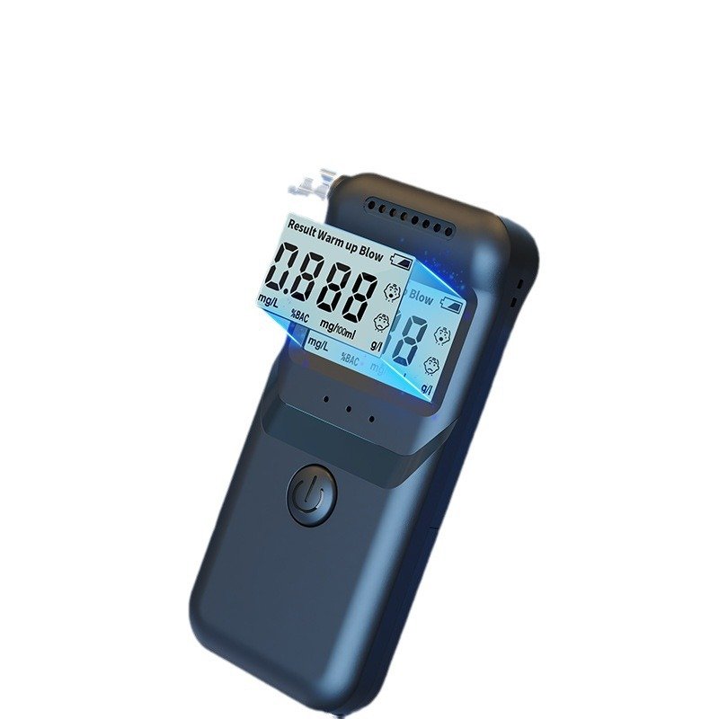 Portable alcohol tester, breathing and blowing type alcohol tester, drunk alcohol detector
