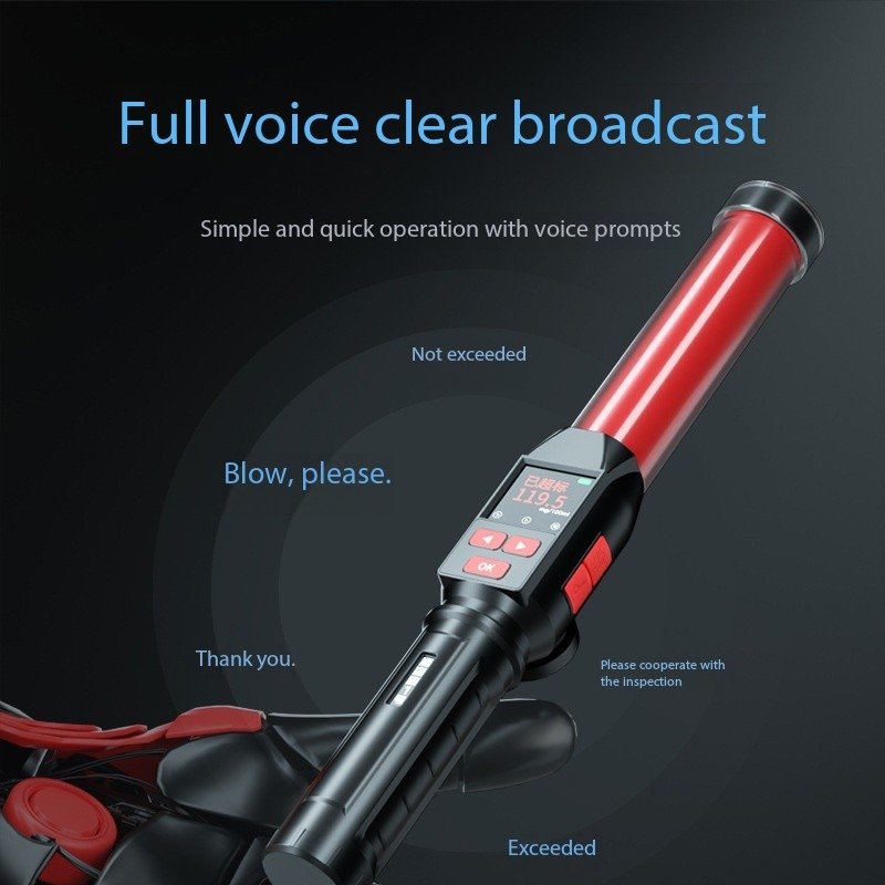 New Original Fast Checking Pump Suction Consumer Alcohol Tester Portable Digital Screen Breath Alcohol Tester