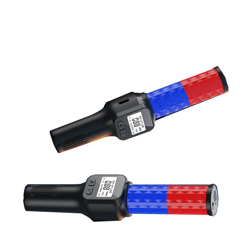 2024 Hot sale wholesale New Professional lcd digital Voice prompt sound handle charging Type-C port breath alcohol tester