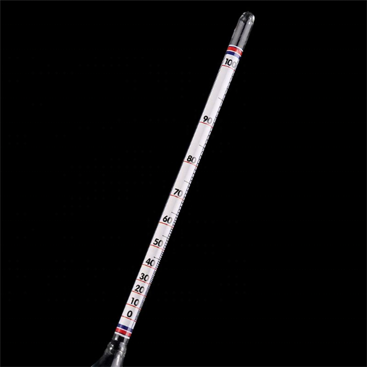 0-100 Alcohol Hydrometer Tester Vintage measuring bottle Set Tools Alcoholmeter Alcohol Meter Wine Concentration Meter