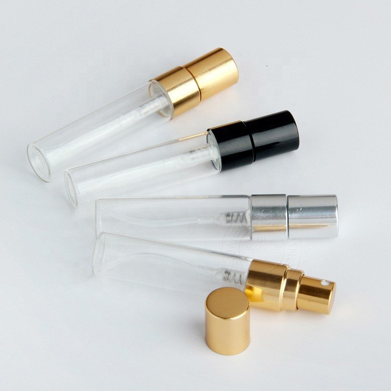2ml 3ml 5ml mini empty perfume tester sample 2ml perfume oil decant glass spray bottle
