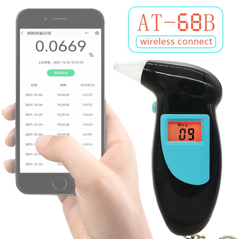 GREENWON 2022 NEWEST WIRELESS ALCOHOL TESTER BREATHALYZER WITH APP ANALYZER BAC
