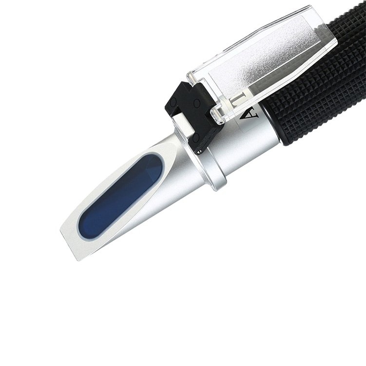 Alcohol Meter 0~80% V/V Refractometer Alcohol Tester ATC Handheld Vodka Whiskey Alcohol Percentage Measuring Tool