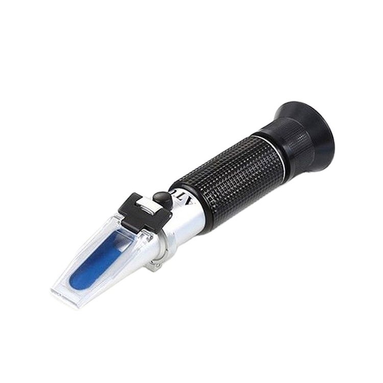 Alcohol Meter 0~80% V/V Refractometer Alcohol Tester ATC Handheld Vodka Whiskey Alcohol Percentage Measuring Tool