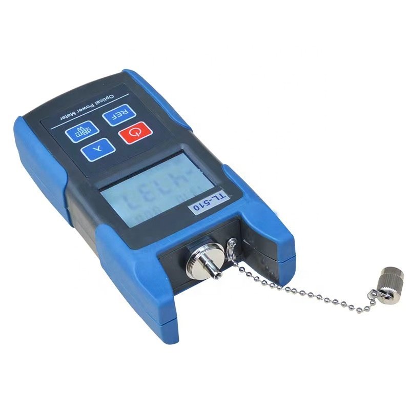 7 piece Hot Sale Fiber Optic FTTH field assembly Tool Kits bag with Cleaver Power Meter Visual Fault Locator Cable Stripper