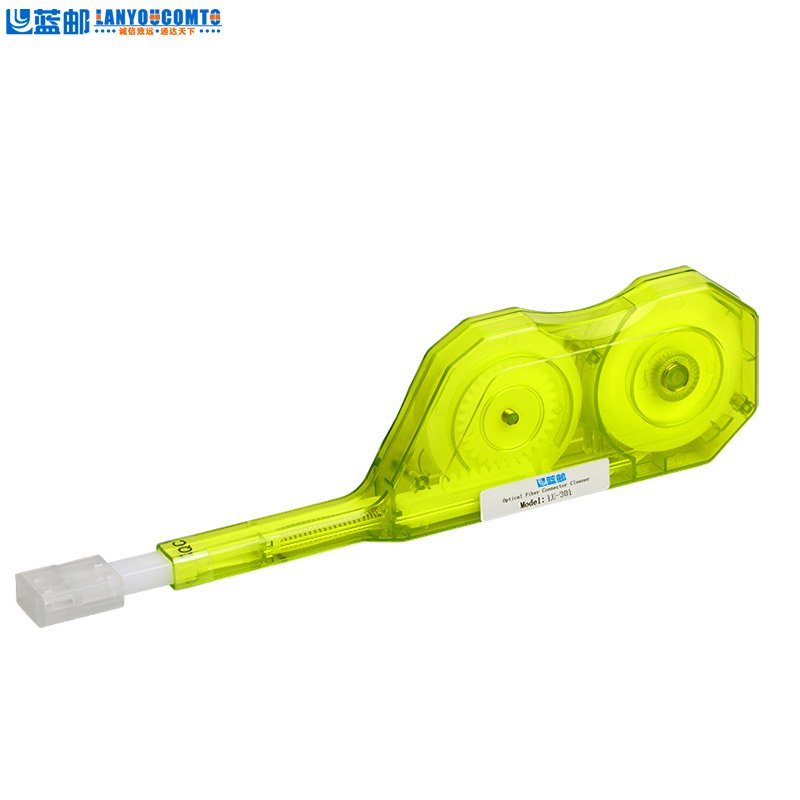 Mtp/mpo Connector Fiber Optic One Click End Face Cleaner With 600 More Cleaning Times For Cleaning Optical Fiber