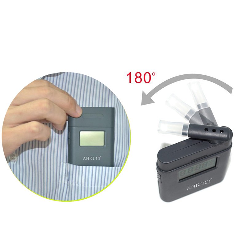 Alcohol Breathalyser Accurate Digital LCD Display Alcohol Breath Tester, AT-838