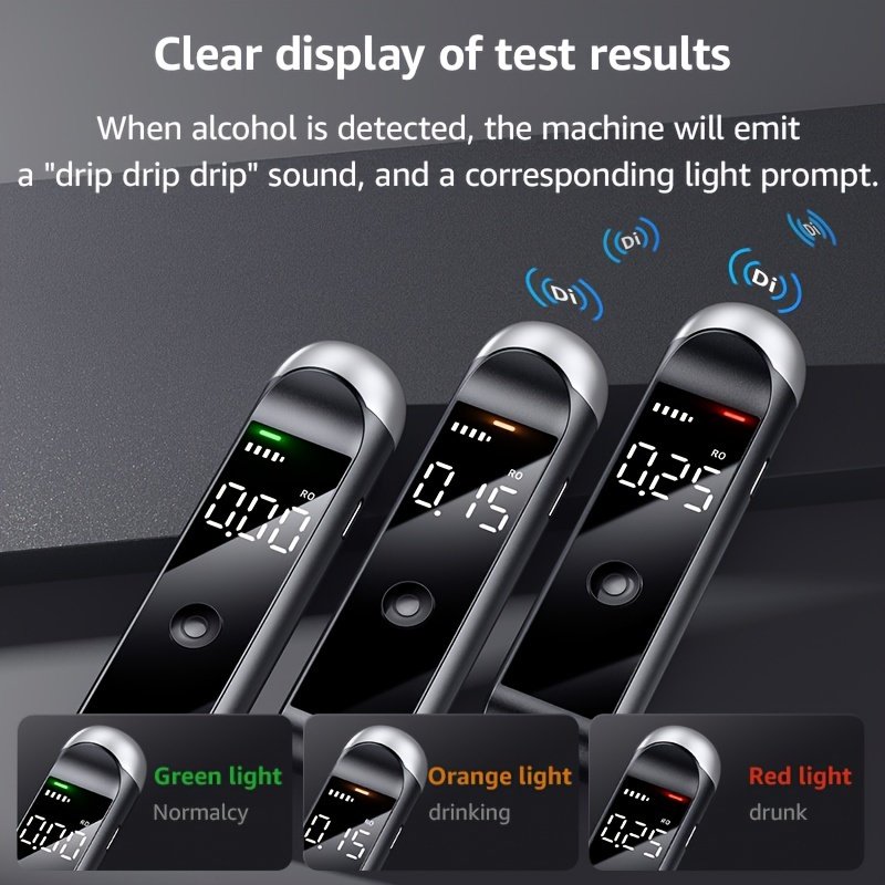 High Quality OEM Premium In-Breath Alcohol Tester Gas Analyzers Breath Alcohol Detector