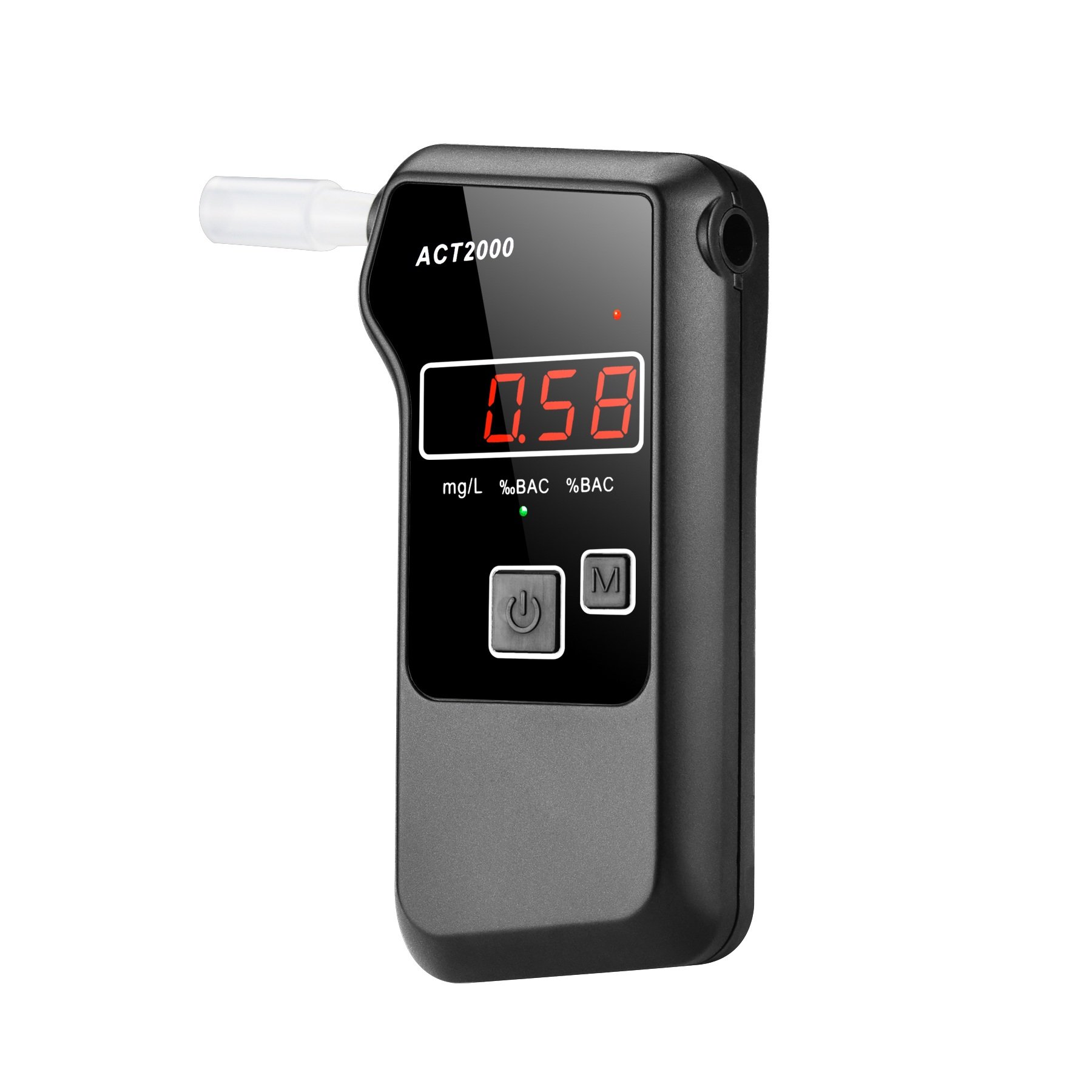 Popular LED digital display alcohol breath tester