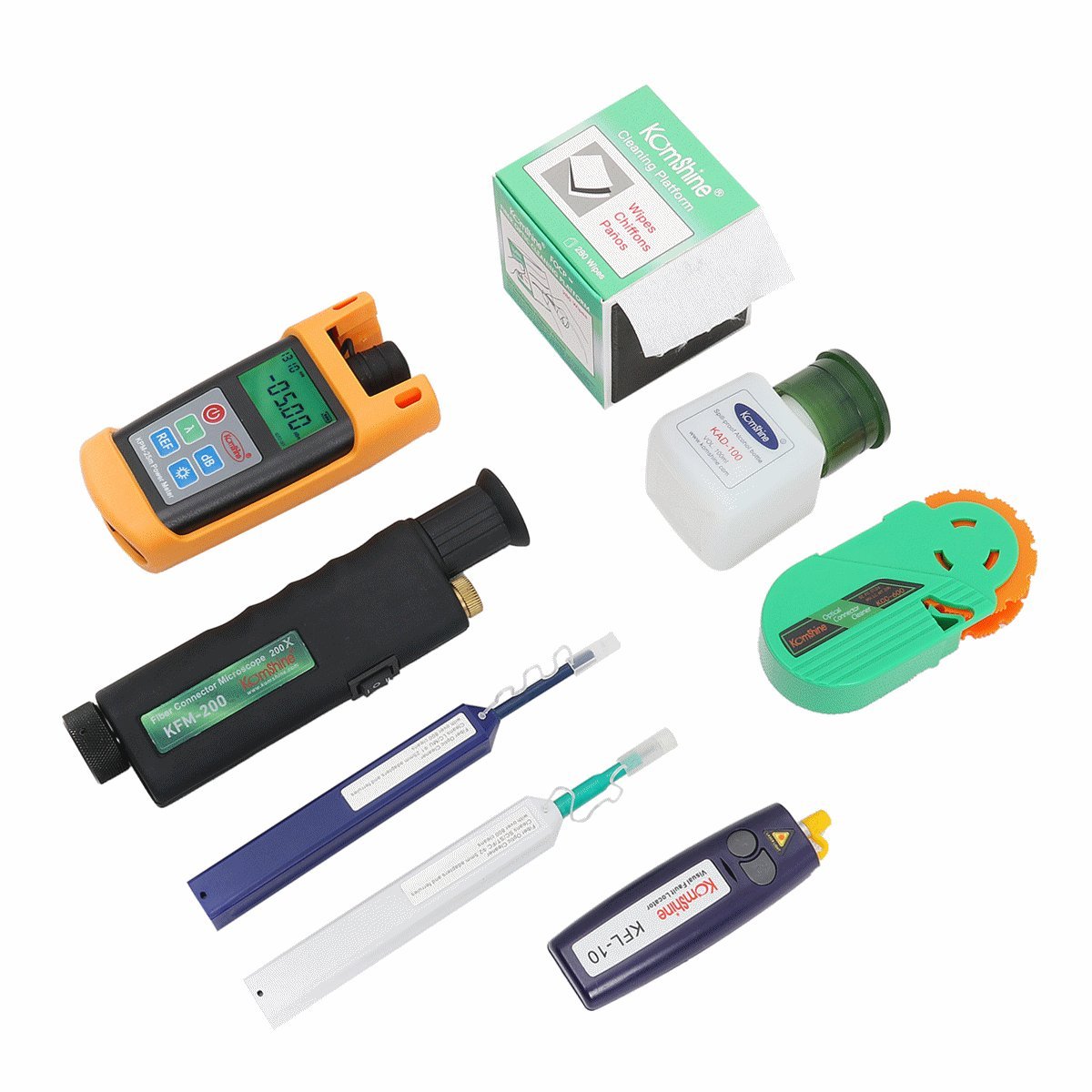Low price with full set Miller clamep Leather Plier cleaning paper alcohol bottle Ftth Fiber Optic tool kit